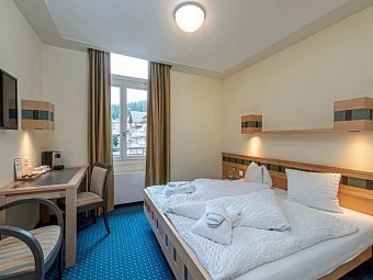 Victoria Lauberhorn Wengen, a Faern Collection Hotel - Wohnbeispiel Doppelzimmer Economy (Zimmercodierung DE1)
