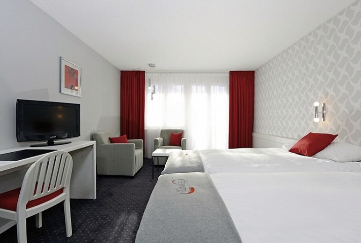 Hotel Steinmattli - Wohnbeispiel Doppelzimmer (Zimmercodierungen DG1, DG2 & DG3)