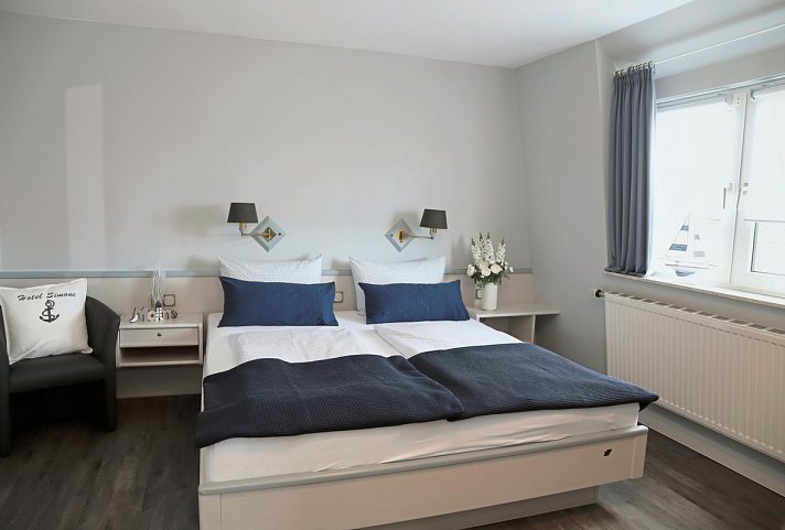 Hotel Simone - Wohnbeispiel Doppelzimmer (Zimmercodierung DB1)