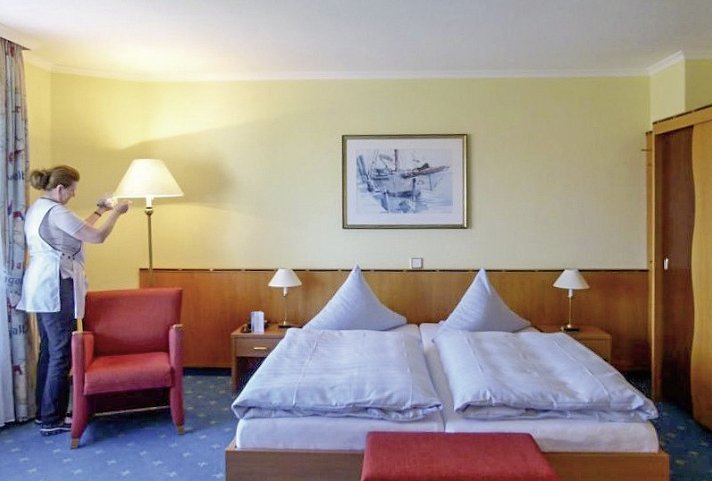 Hotel Kachelot - Wohnbeispiel Doppelzimmer (Zimmercodierung DB1)