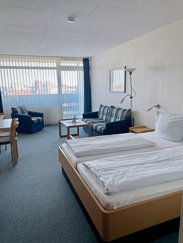 Aquantis Bensersiel Hotel & Ferienwohnungen - Wohnbeispiel Studio (Zimmercodierung SB1)