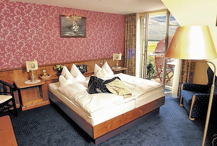 Seehof - Wohnbeispiel Doppelzimmer Komfort (Zimmercodierung DF1)