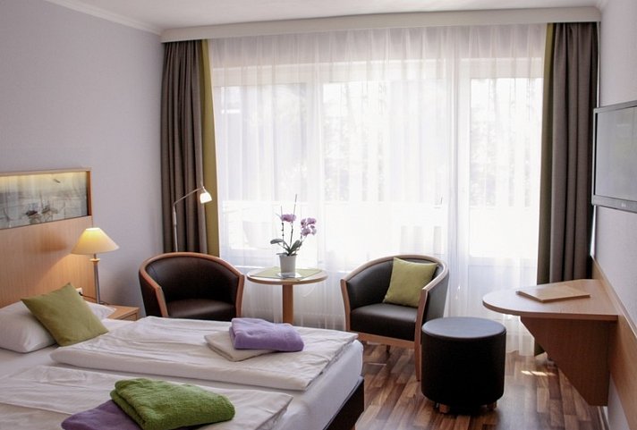 Hotel Spiekeroog - Wohnbeispiel Doppelzimmer (Zimmercodierung DB1)