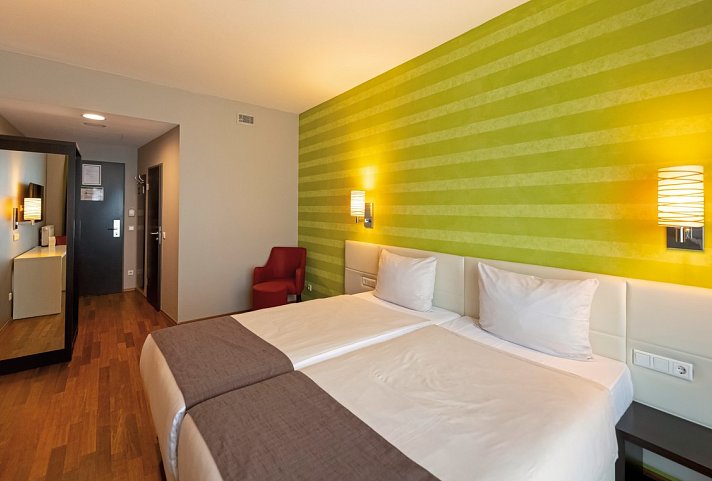 Kedi Hotel Papenburg - Wohnbeispiel Doppelzimmer (Zimmercodierungen DB1 & FB1)