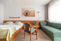 Hotel Panoráma - Wohnbeispiel Doppelzimmer Parkseite (Zimmercodierungen DB2, DB3 & DC1)