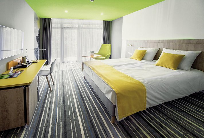 Park Inn by Radisson Zalakaros Hotel & Spa - Wohnbeispiel Doppelzimmer Standard (Zimmercodierungen DG1, DG2 & DC1)