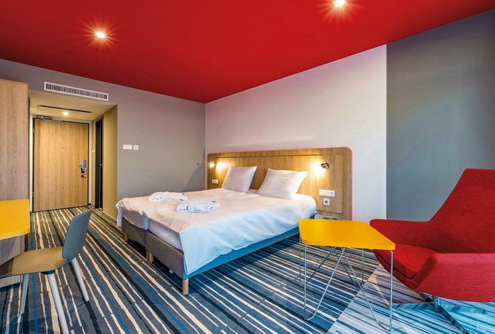 Park Inn by Radisson Zalakaros Hotel & Spa - Wohnbeispiel Doppelzimmer Standard (Zimmercodierungen DG1, DG2 & DC1)