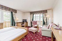 Aktiv- & Vitalhotel Erica - Wohnbeispiel Juniorsuite Rosengarten (Zimmercodierung JB1)