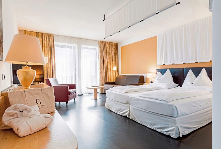 Garberhof - Wohnbeispiel Juniorsuite Venustas Superior (Zimmercodierung JB1)
