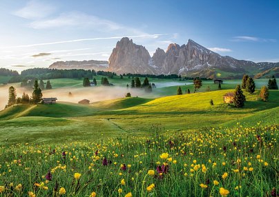 Südtirol - die Seiser Alm gemütlich erwandern Kastelruth