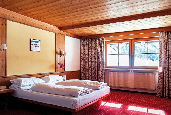 Sporthotel Kurzras - Wohnbeispiel Doppelzimmer (Zimmercodierung DB1)