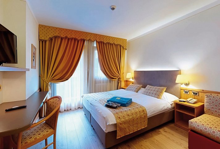 Sporthotel Rosatti - Wohnbeispiel Doppelzimmer Komfort (Zimmercodierung DF1)