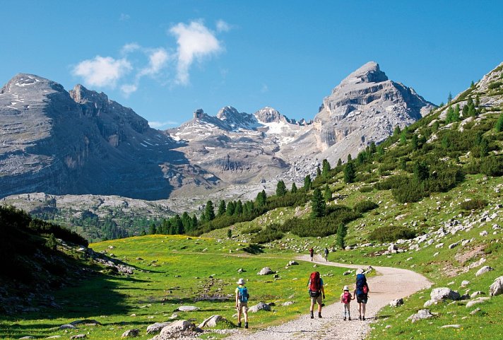 Prinz Rudolf - Stay Smart - Familienwanderung in den Dolimiten