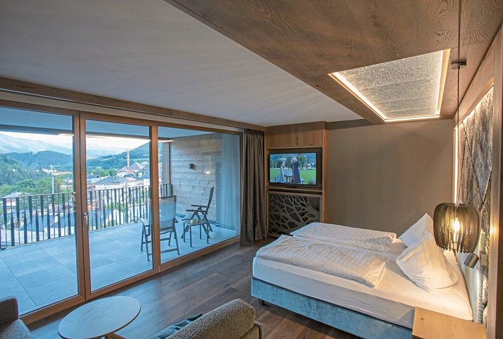 Molaris Lodges - Wohnbeispiel Juniorsuite Alpin Lodge (Zimmercodierung JB3)