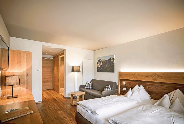 Autentis - Wohnbeispiel Doppelzimmer Antholz Comfort (Zimmercodierung DF1)