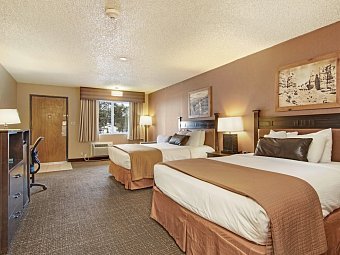 Best Western Plus Ruby's Inn - Wohnbeispiel Standard 2 Queen Beds (Zimmercodierung UG4)