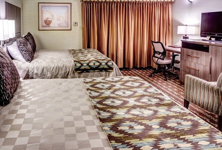 Goulding's Lodge - Wohnbeispiel Upper Lodge 2 Queen (Zimmercodierungen UG4 & UG6)