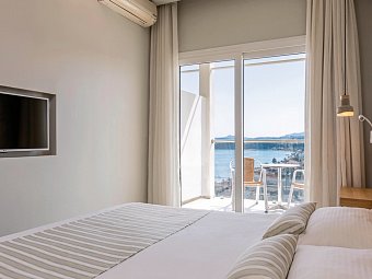 Marilena Sea View Hotel - Wohnbeispiel Doppelzimmer Meerblick (Zimmercodierung DBM)