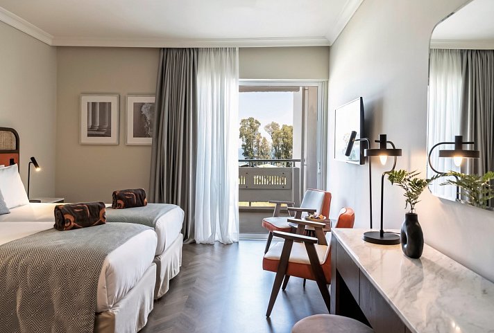 Kerkyra Blue Hotel N’ Spa by Louis Hotels - Wohnbeispiel Doppelzimmer Superior Gartenblick (Zimmercodierung DSG)