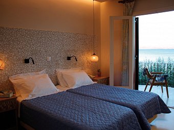 Dassia Beach Hotel - Wohnbeispiel Doppelzimmer Meerblick (Zimmercodierung DBM)