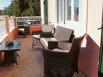 Villa & Apartments Sissy - Wohnbeispiel Villa Meerblick (Zimmercodierung V1M)