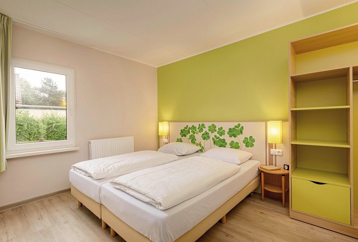 Center Parcs Park Hochsauerland - Wohnbeispiel Haus Comfort (Zimmercodierungen BF1, BF2, BB1, BB2, BB3 & BB4)