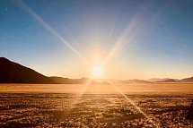 Drifters - Southern Africa Explorer Kapstadt - Maun - Sonnenuntergang, Namibia