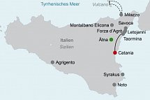 Die bezaubernde Ostküste Siziliens