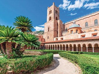 Autotour Kulinarisches Sizilien mit Wein und Köstlichkeiten - luxuriös erfahren - Kathedrale von Monreale