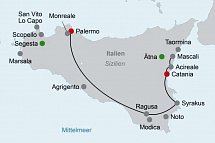 Autotour Kulturelles Sizilien