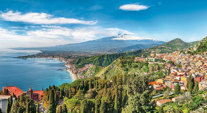 Sizilien - Siciliando - Taormina und Ätna