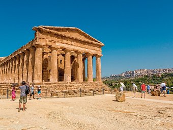 Historische Stätten, Meersalz und ein Hauch von Afrika - Tempel von Agrigento