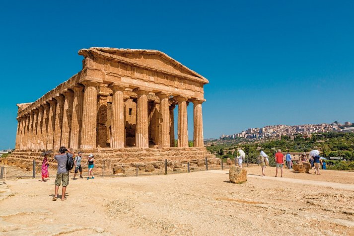 Historische Stätten, Meersalz und ein Hauch von Afrika - Tempel von Agrigento