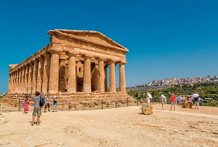 Historische Stätten, Meersalz und ein Hauch von Afrika - Tempel von Agrigento