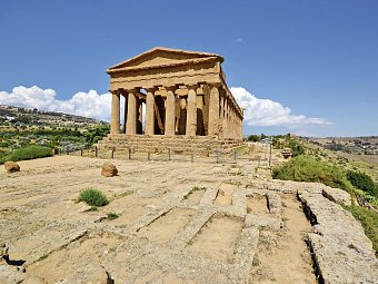 Tempel, reizvolle Landschaften und der Ätna (Standard-Variante) - Concordia-Tempel, Agrigento