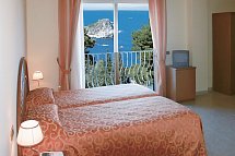 Villa Bianca Resort - Wohnbeispiel Doppelzimmer Meerblick (Zimmercodierung DBM)