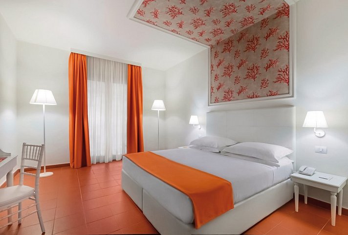 Caparena Taormina - Wohnbeispiel Doppelzimmer Gartenblick (Zimmercodierung D1G)