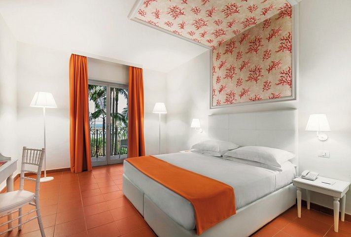 Caparena Taormina - Wohnbeispiel Doppelzimmer Meerblick