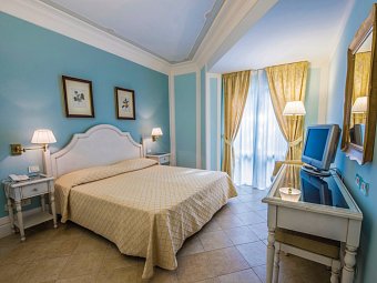 Villa Daphne - Wohnbeispiel Doppelzimmer Superior (Zimmercodierung DS1)