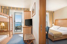 Aminess Vival Grand Azur Hotel - Wohnbeispiel Familienzimmer Superior Meerseite (Zimmercodierung FSC)