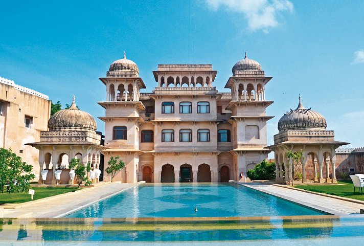 Auf den Spuren der Maharadschas - Hotel Castle Mandawa