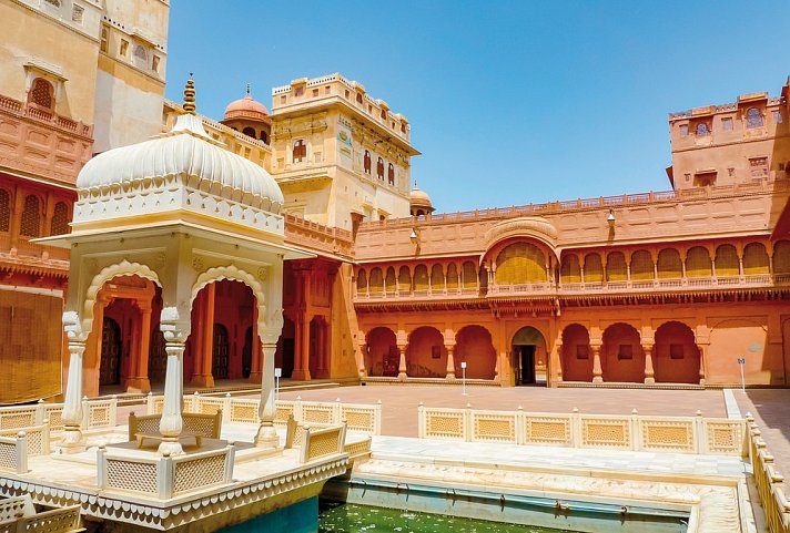 Höhepunkte Rajasthans - Bikaner, Junagarh Fort
