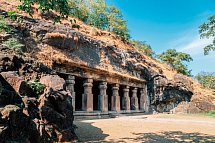 Tiger, Tempel, Taj Mahal - Elephanta-Höhlen, Mumbai