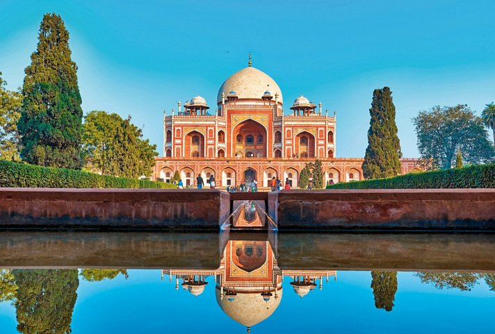 Nordindien zum Kennenlernen - Delhi, Humayun-Mausoleum