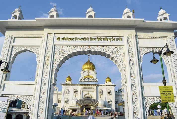 Nordindien zum Kennenlernen - Delhi, Bangla Sahib Gurudwara