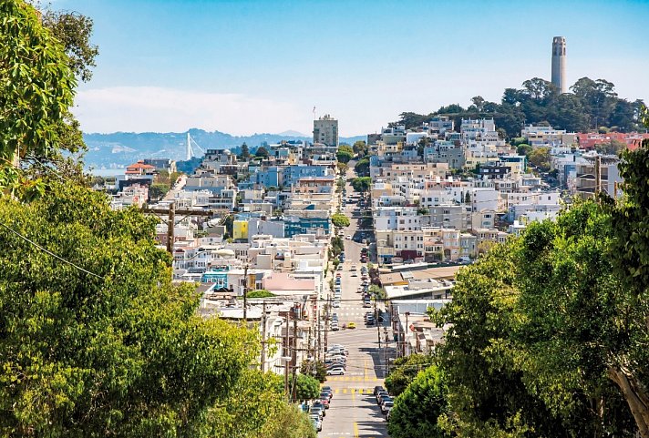 Durch die Rockies zum Pazifik - San Francisco