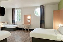 B&B Hotel - Wohnbeispiel Familienzimmer Standard (Zimmercodierungen FB1, YP1 & YSF)