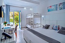 Hari Club Beach Resort - Wohnbeispiel Vierbettzimmer (Zimmercodierung RB1)