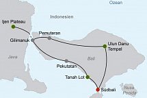 Abenteuer Westbali & Ostjava (Privatreise)