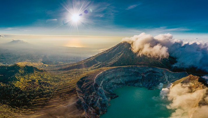 Klassische Höhepunkte Javas (Gruppenreise, ab/bis Südbali) - Krater Kawah Ijen, Bondowoso